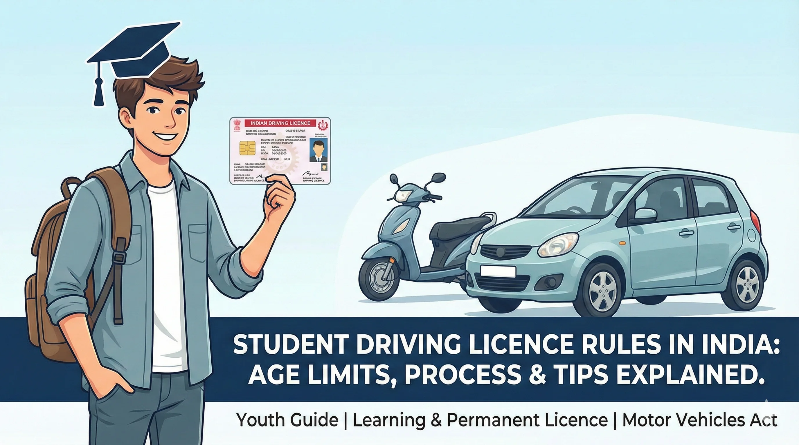 Driving Licence Rules for Students in India (Age, Eligibility & Legal Clarity)